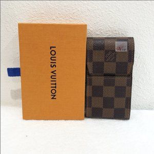 SOLD LOUIS VUITTON Damier Ebene Lipstick/Cigarette